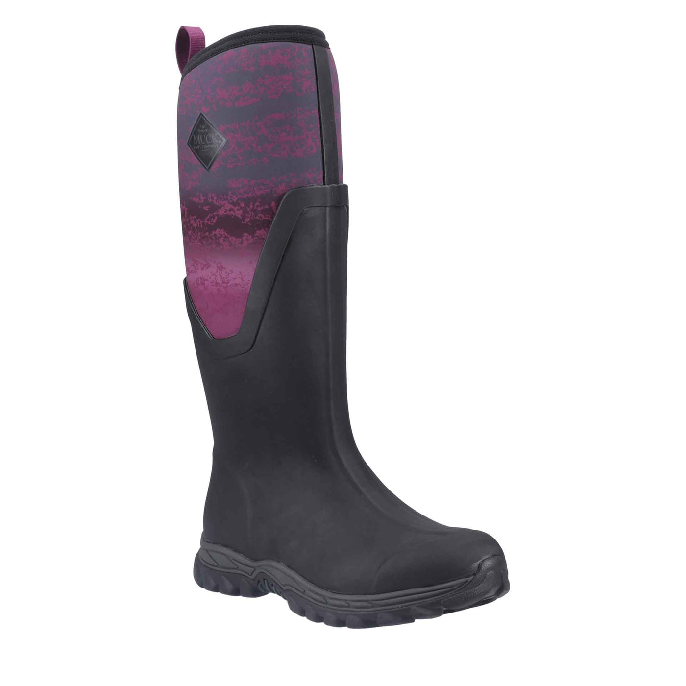 Damen Arctic Sport II Stiefel Magenta-mit-Digitaldruck