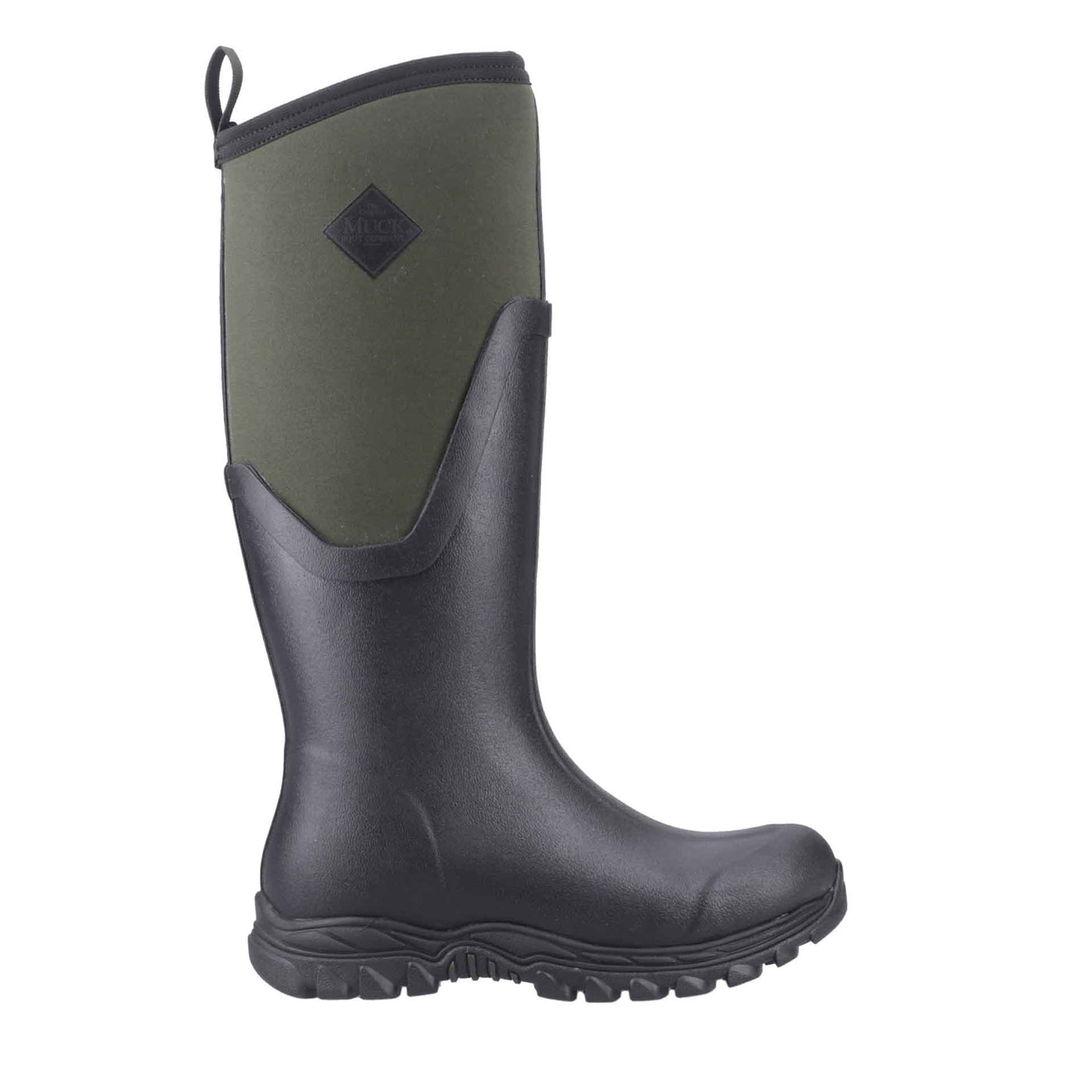 Damen Arctic Sport II Stiefel Schwarz/Moosgrün