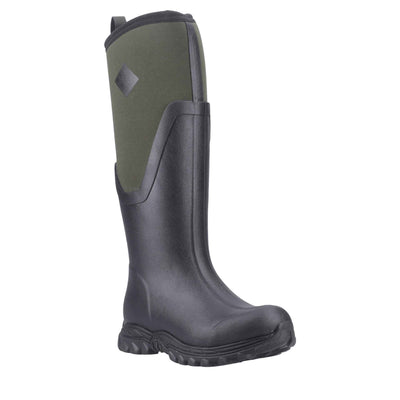 Damen Arctic Sport II Stiefel Schwarz/Moosgrün