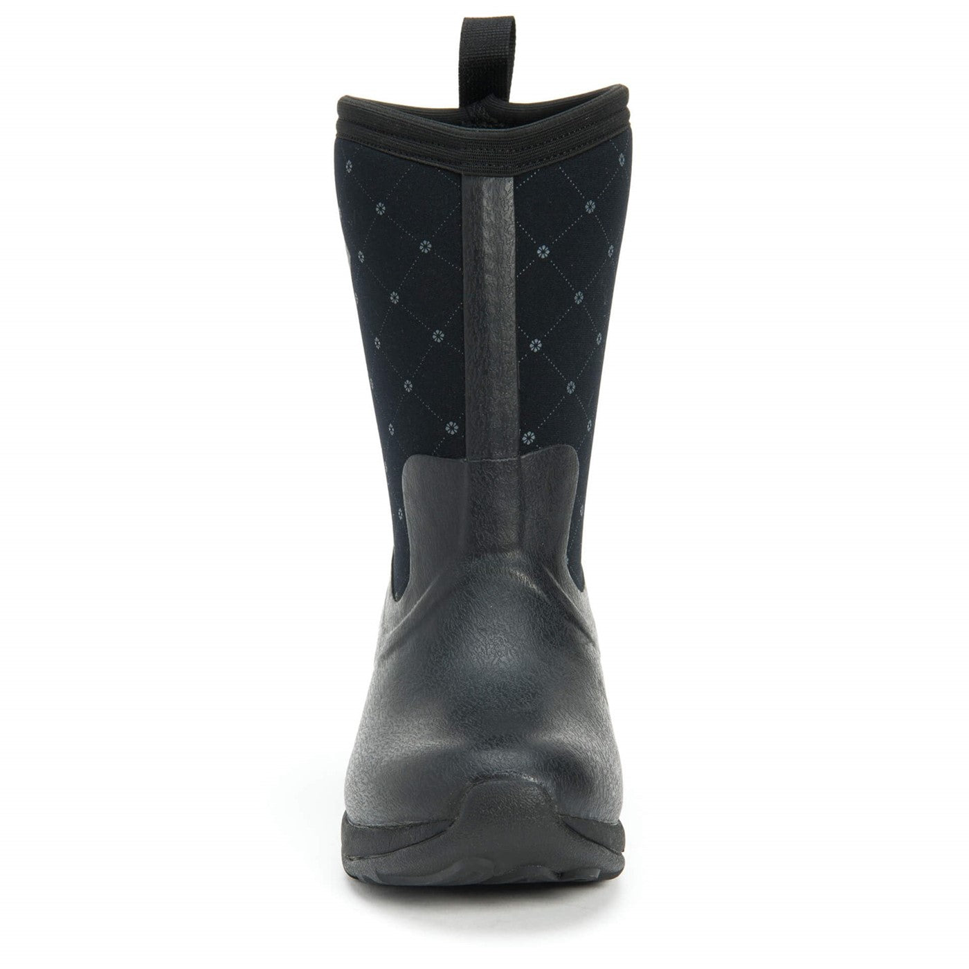 Damen Arctic Weekend Kurzstiefel Schwarz/Rautenmuster