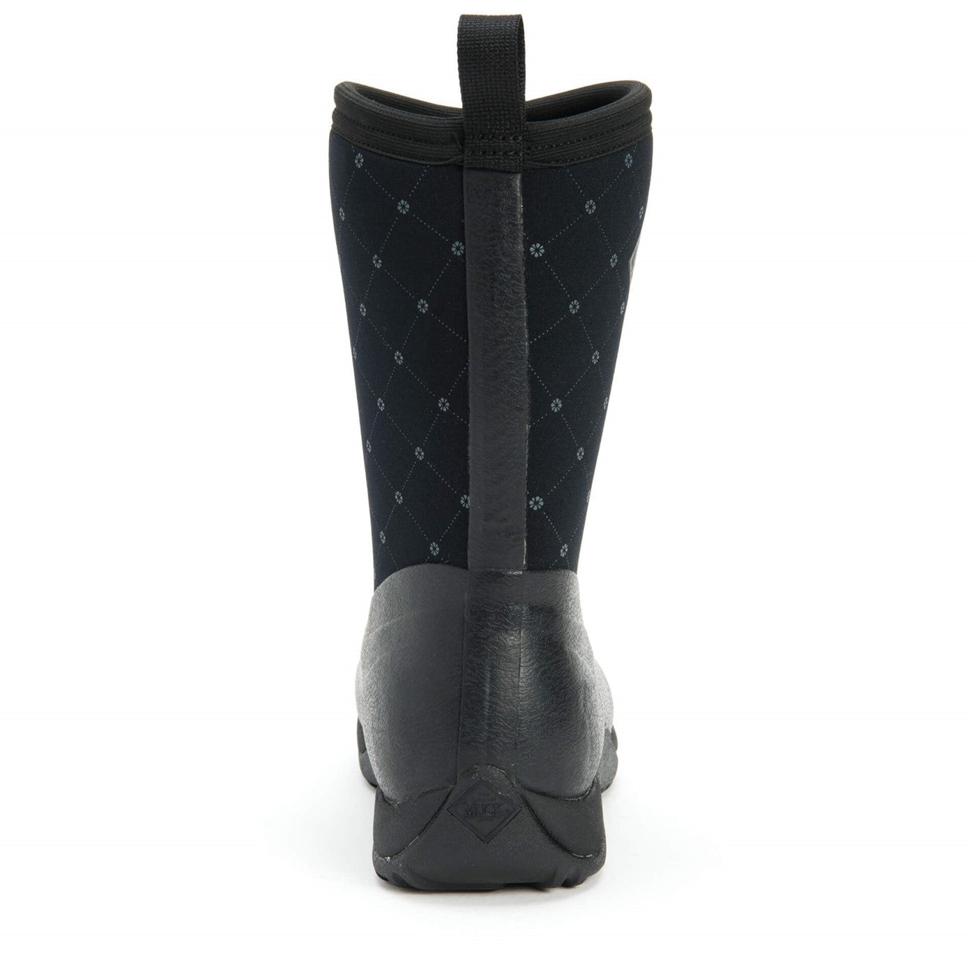 Damen Arctic Weekend Kurzstiefel Schwarz/Rautenmuster