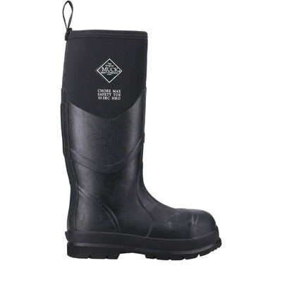 Unisex Chore Max S5 Stiefel mit Zehenbereich aus Stahl Schwarz