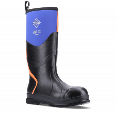Unisex Chore Max S5 Stiefel mit Zehenbereich aus Stahl Blau/Orange