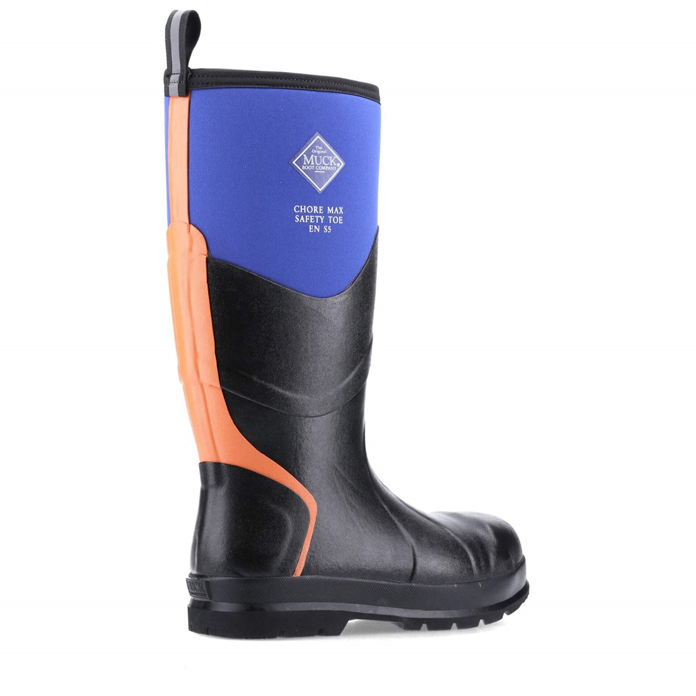 Unisex Chore Max S5 Stiefel mit Zehenbereich aus Stahl Blau/Orange