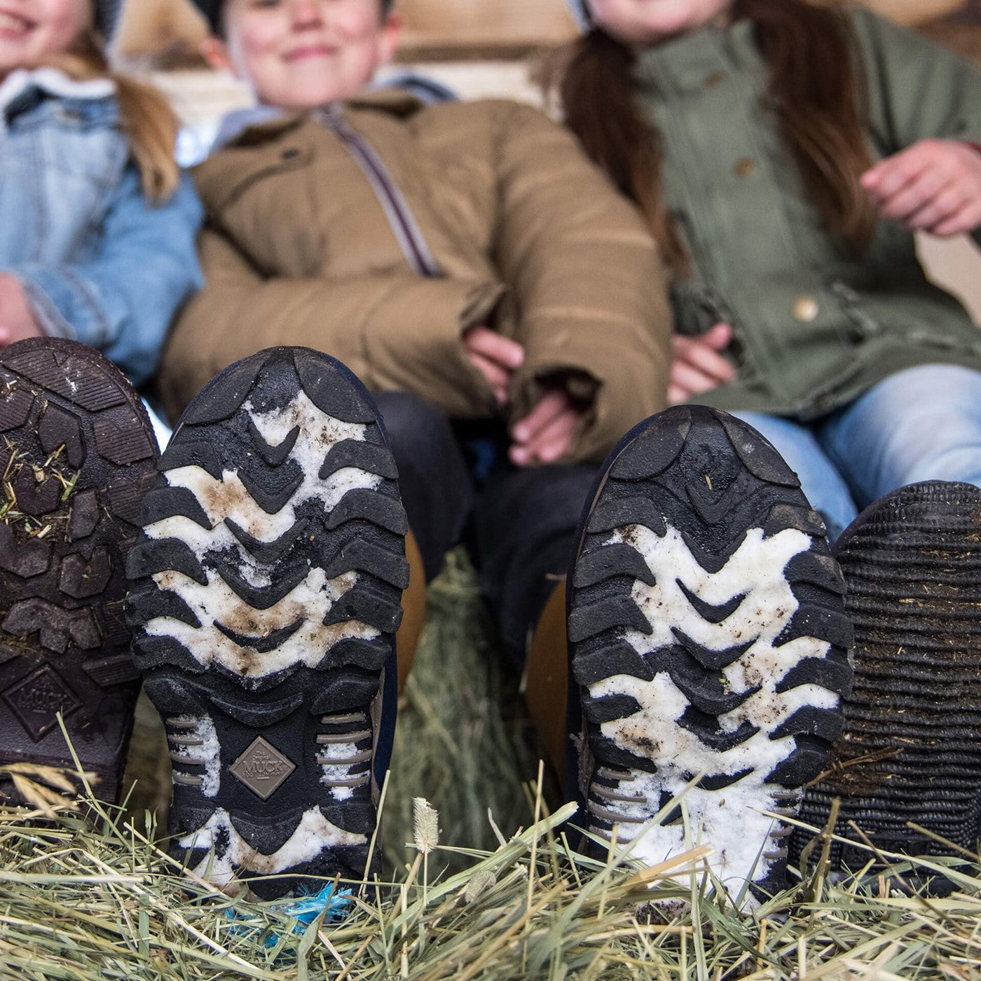 Kinder Rugged II Stiefel Schwarz