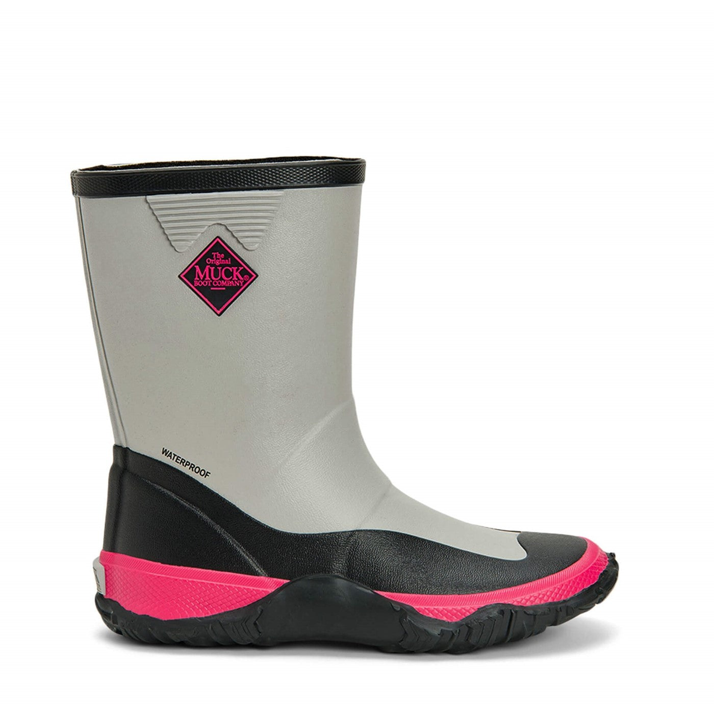 Kinder Forager Stiefel Grau/Schwarz/Pink