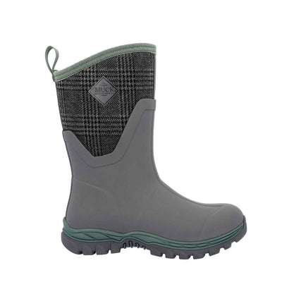 Damen Arctic Sport II Kurzstiefel Grau/Karomuster