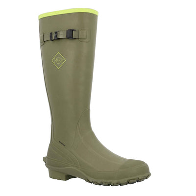 Unisex Harvester Stiefel Olivgrün/Limettengrün