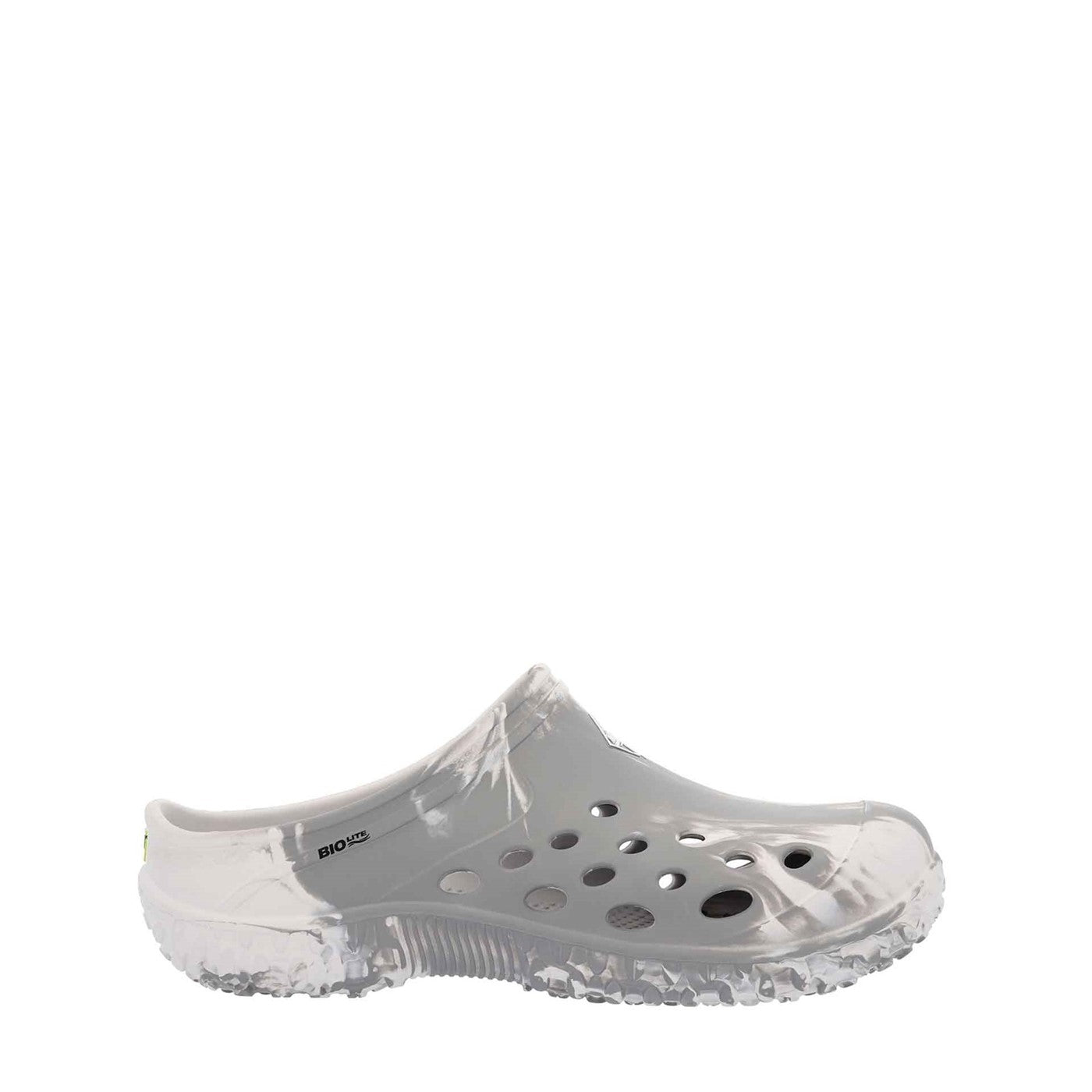 Damen Muckster Lite Clogs Grau/Wirbelmuster