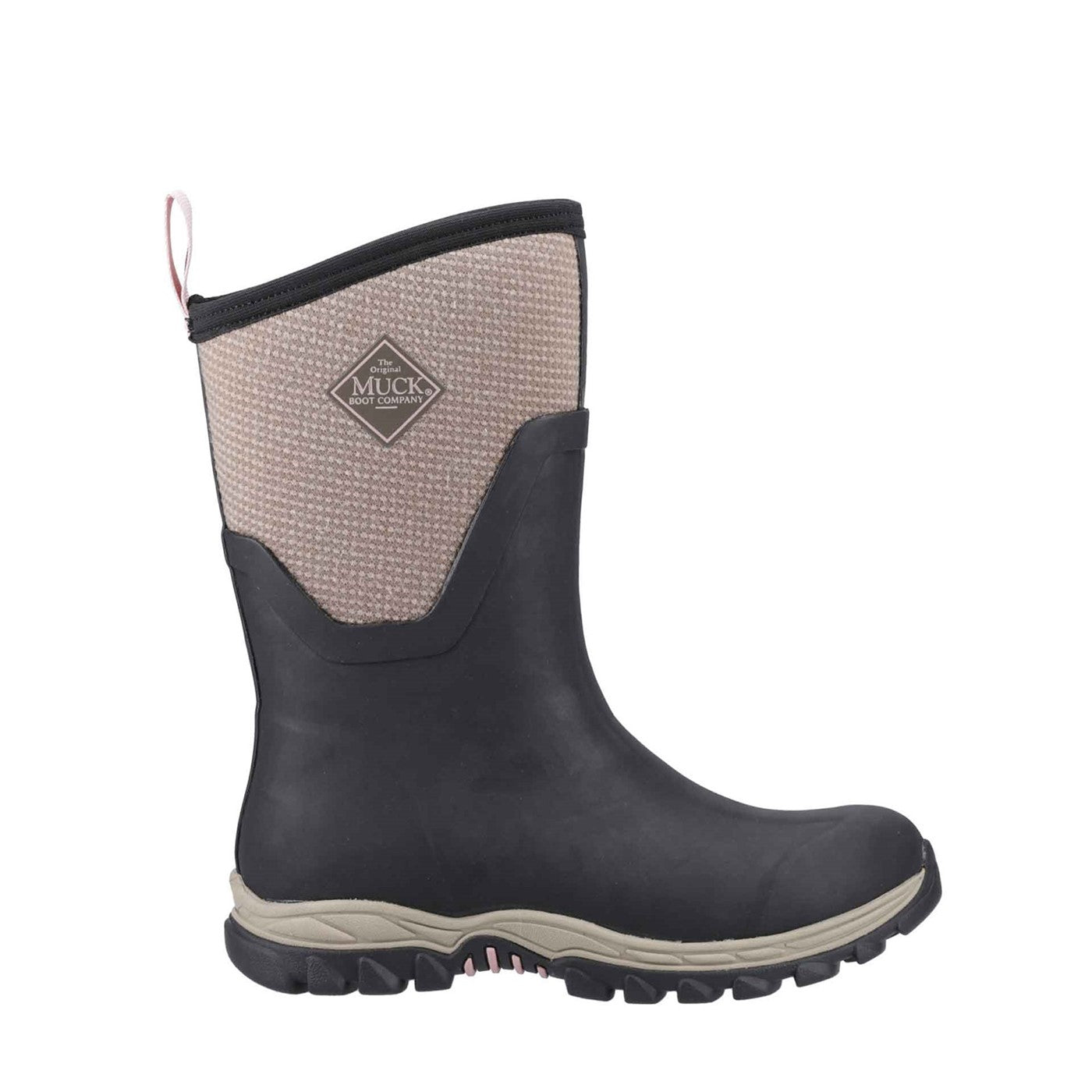 Damen Arctic Sport II Kurzstiefel Schwarz/Walnuss/Webmuster