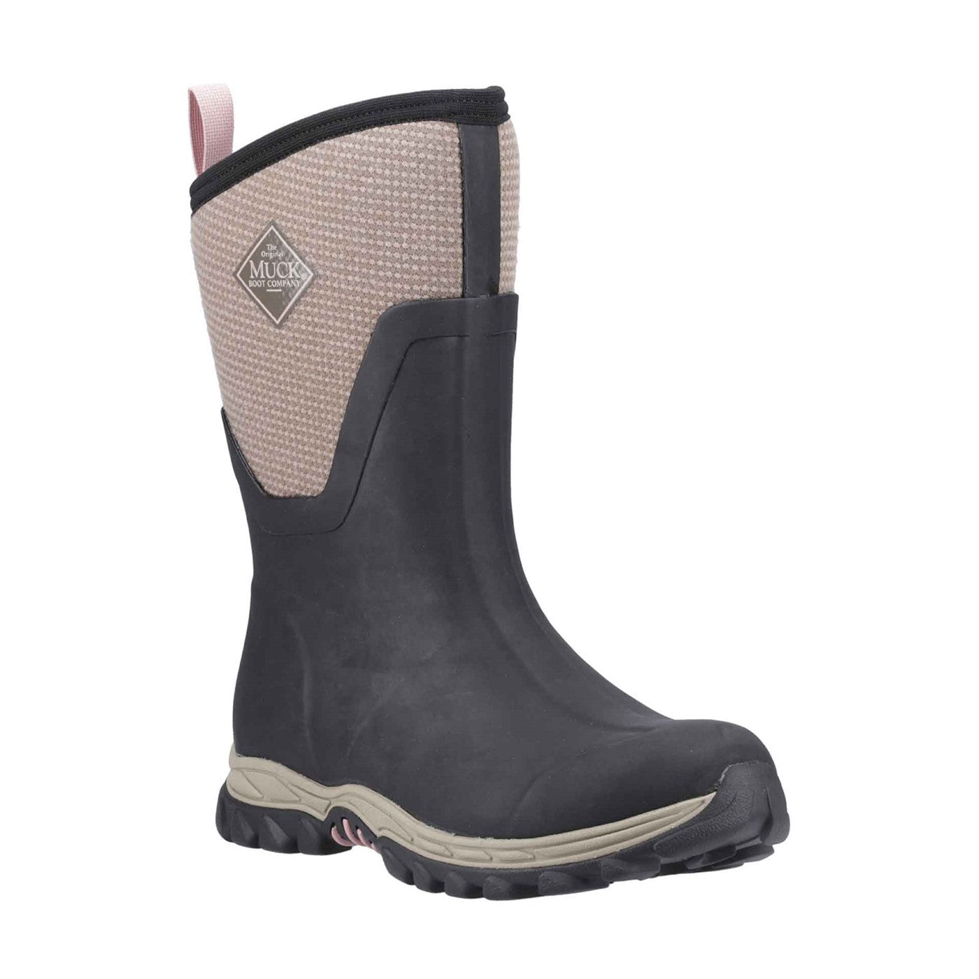 Damen Arctic Sport II Kurzstiefel Schwarz/Walnuss/Webmuster